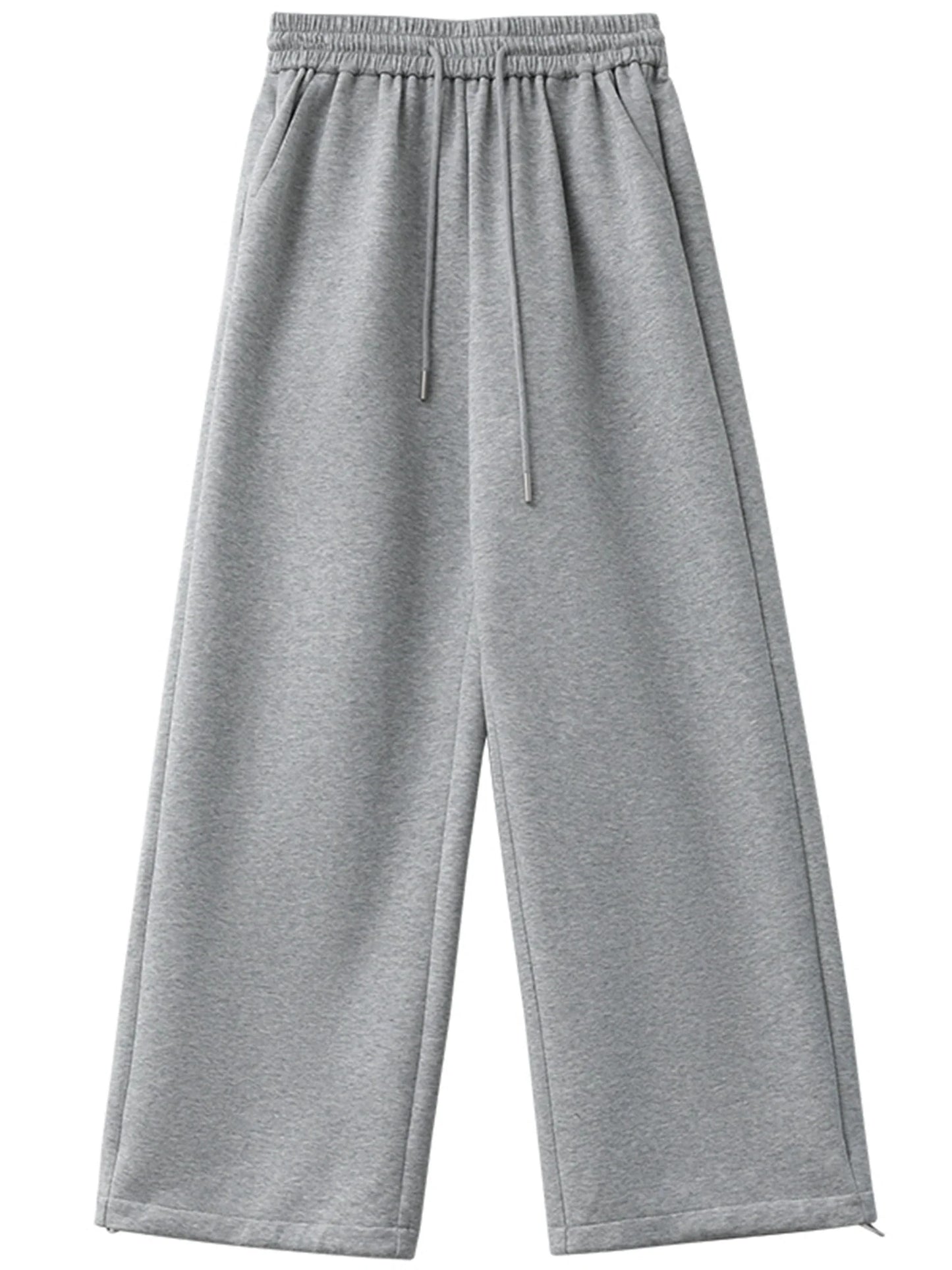 High-Waisted Wide Leg Pants Casual Loose Trousers
