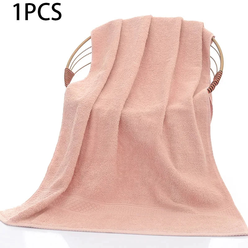 100% Cotton Adult Thickened Durable Towel  Soft Quick Dry  Absorbent Solid color Face Towel  bath household cotton face towel