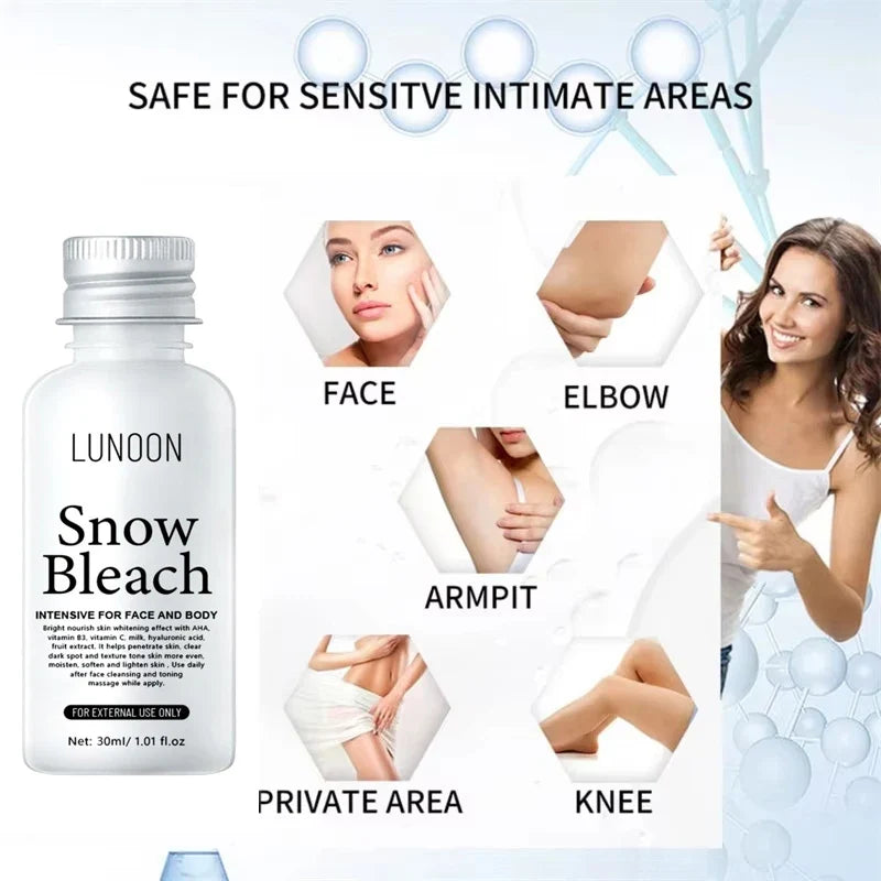 Whitening Cream Private Parts Underarm Bleaching Serum Whiten Butt Knee Brighten Inner Thigh Intimate Parts Dark Remove Melanin