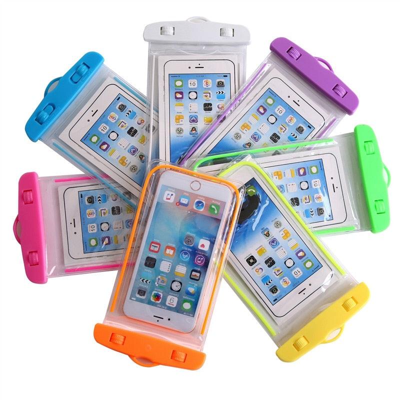 Waterproof Phone Case Universal Mobile Cover case For iPhone 13 Pro Max Phone Bag Underwater Case Phone Plastic Waterproof Underwater Pouch for Mobile Phone Case & Strap