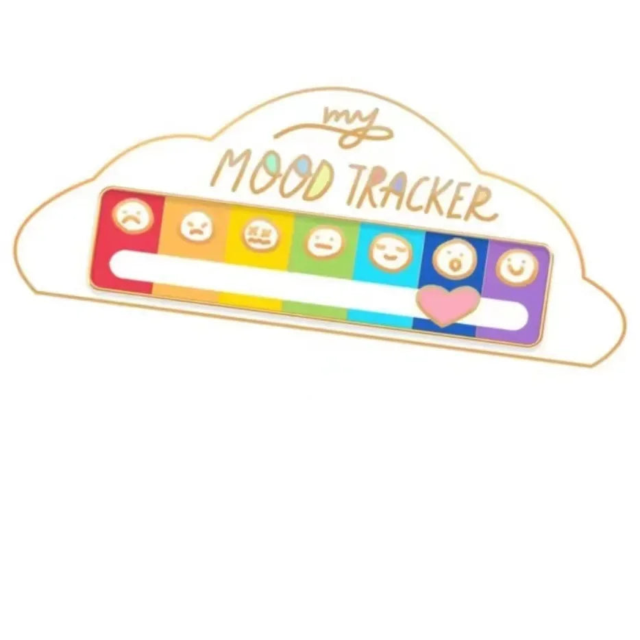 Mood Conversion Energy Brooch Can Slide My Social Energy Badge Expression Badge Men Women Pins for Backpacks Badges Metal Pines