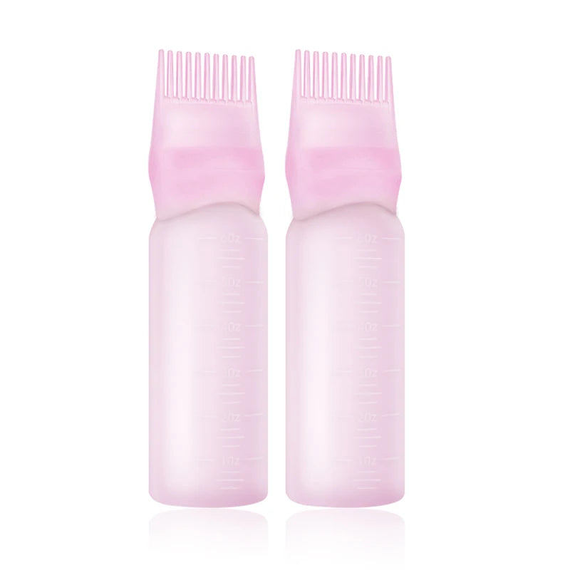 3pcs Care Tool Set Hair Growth Essential Oil Applicator Bottle&1ml Scalp Massage Comb Spray Bottle- Anti-Loss for All Hair Types
