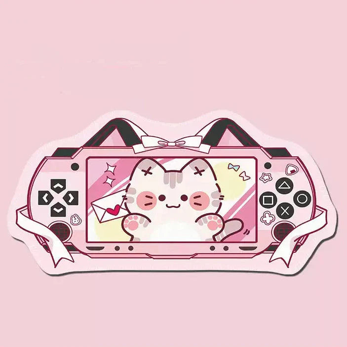 Kawaii Neko Gaming Desk Pad