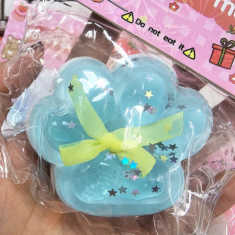 Squeeze Cat Paw Toy | Soft Sticky Stress Relief Squishy Gift