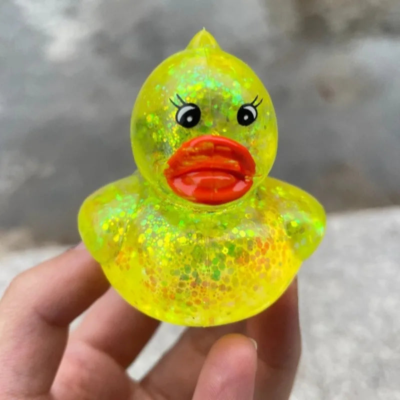 Squishy Maltose Aurora Duck Squeeze Toy | Soft Cute Animal Stress Relief Toy