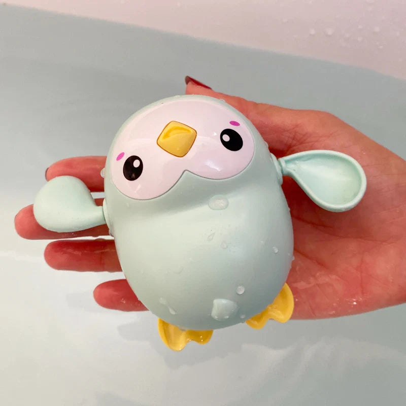 Baby Bath Toys – Cute Swimming Turtle & Whale Water Toys, Classic Wind-Up Clockwork Pool & Beach Fun for Kids