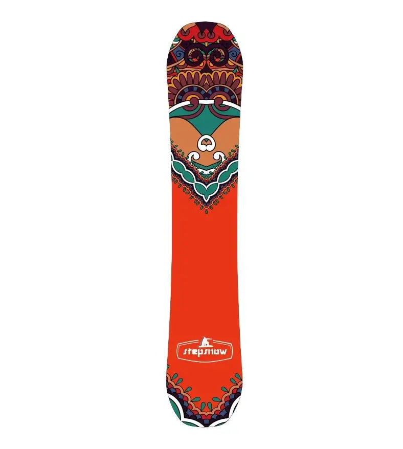 Kids' Snowboard  Poplar Wood & Fiberglass