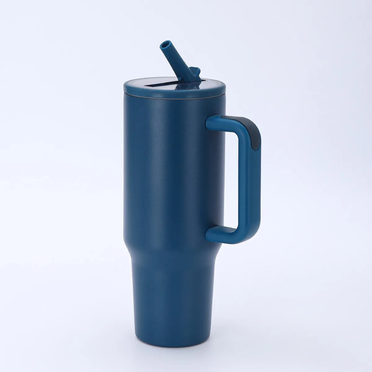 Personalized Custom Name Stainless Steel Insulated Cup With Handle And Straw For Car Use Suitable For Fitness And Outdoor Travel