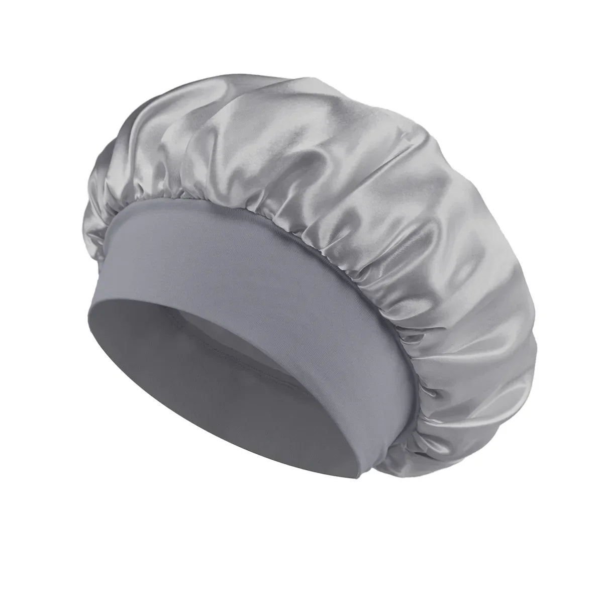 Solid Wide-Brimmed Satin Hair Bonnet for Sleeping *Multiple Colors*