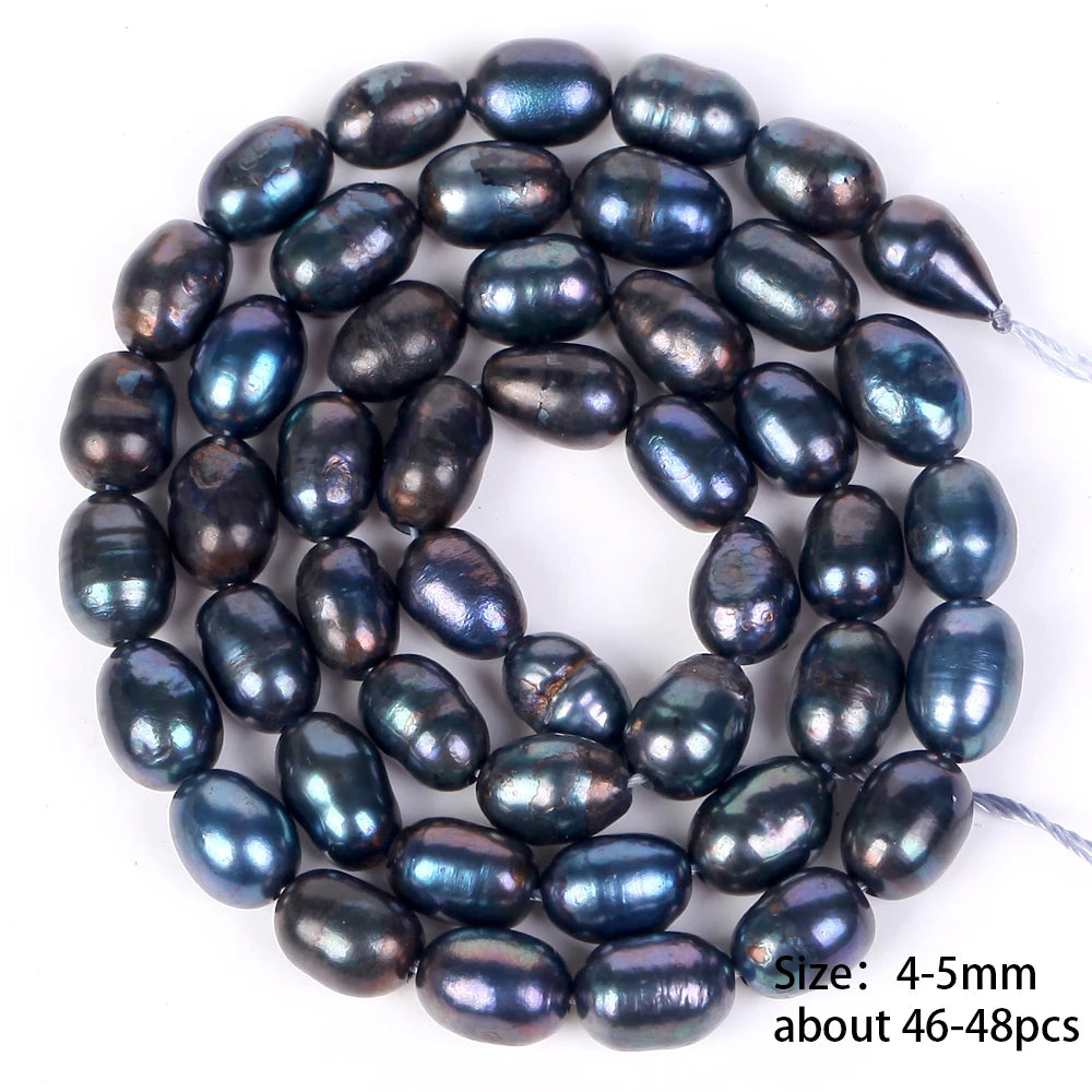 Natural Freshwater Baroque Irregular Shape Pearl Beads High Quality Punch Loose Beads For Jewelry Making DIY Necklace Bracelet
