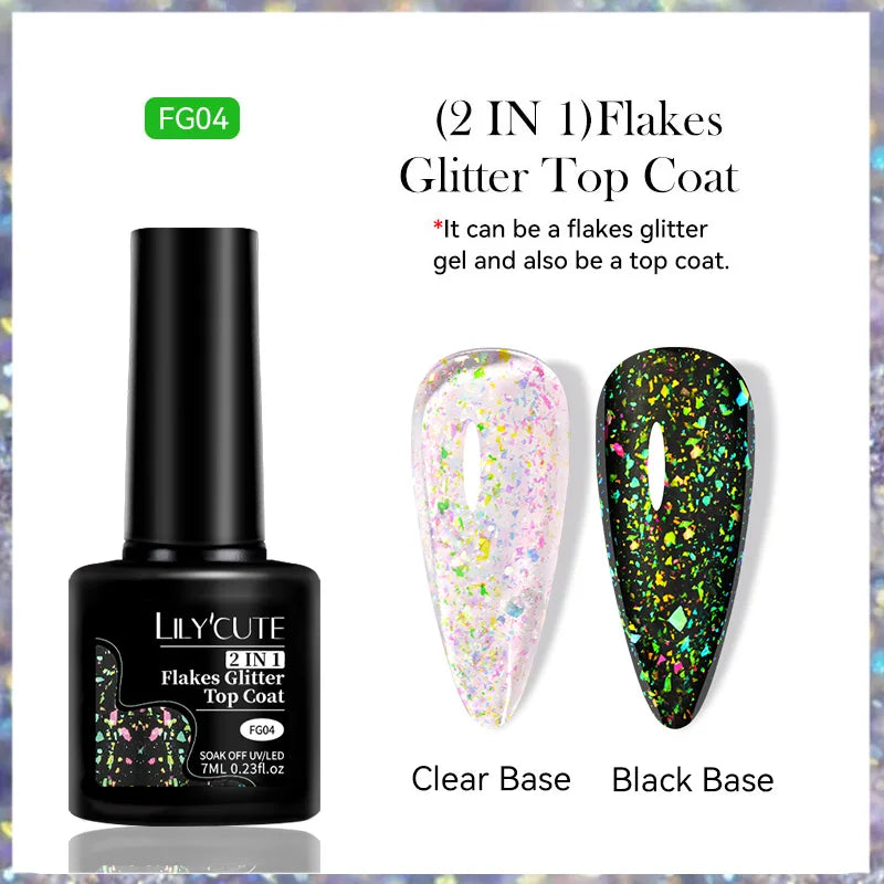 LILYCUTE 7ml Reflective Glitter Cat Magnetic Gel Nail Polish Semi permanent Soak Off UV LED Varnish Nail Supplies