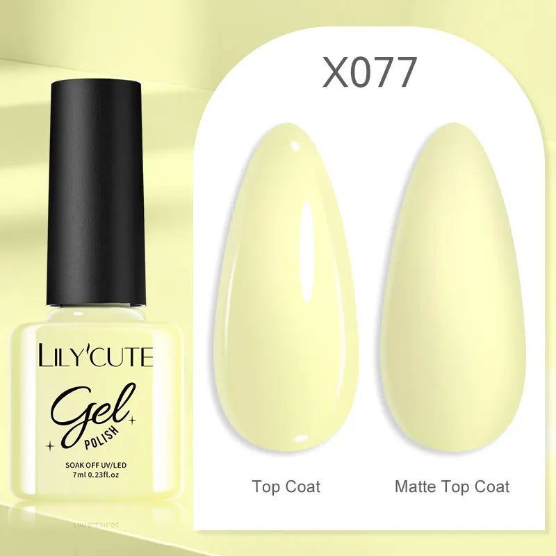 LILYCUTE 7ml Neon Reflective Nail Gel Polish Dark Flash Glitter Effect Fluorescent Gel Soak Off UV Gel Summer Nail Art Varnish
