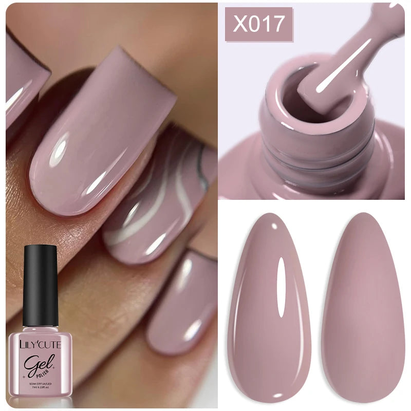 LILYCUTE 7ml Neon Reflective Nail Gel Polish Dark Flash Glitter Effect Fluorescent Gel Soak Off UV Gel Summer Nail Art Varnish
