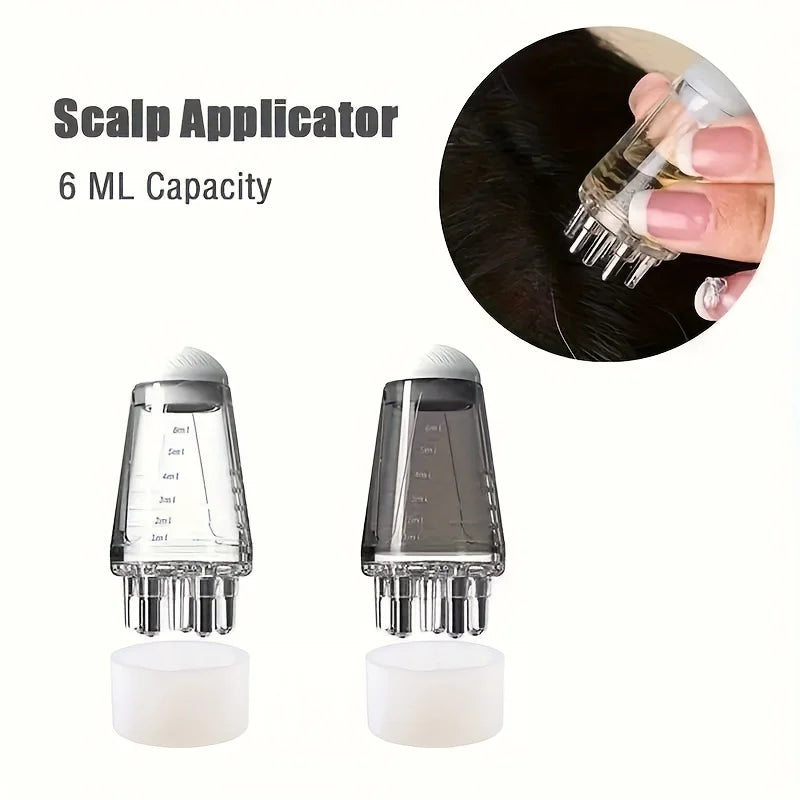 3pcs Care Tool Set Hair Growth Essential Oil Applicator Bottle&1ml Scalp Massage Comb Spray Bottle- Anti-Loss for All Hair Types