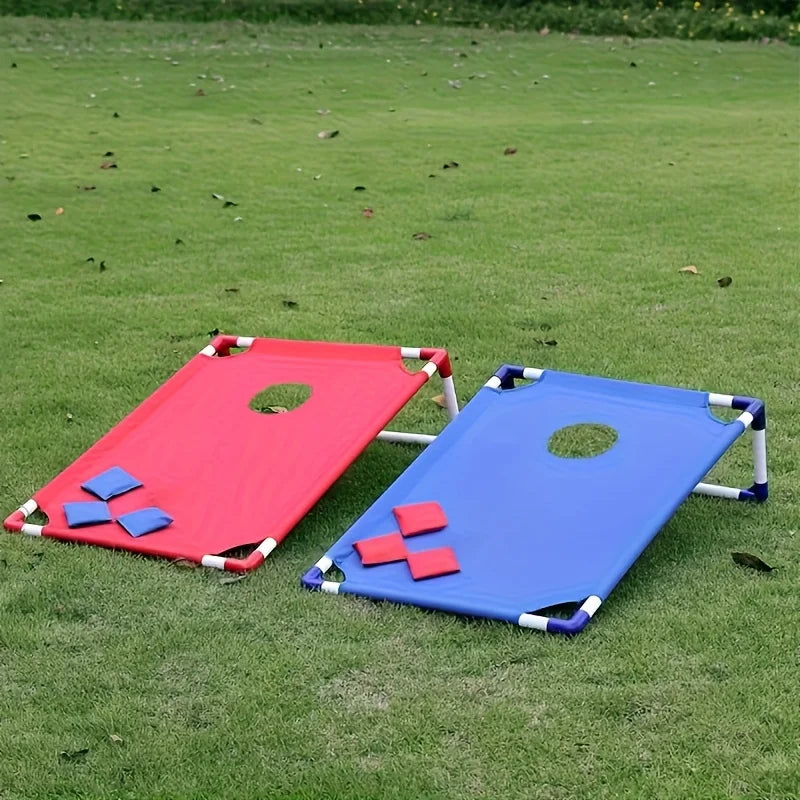 Red or Blue Foldable and Durable Corn Hole Game