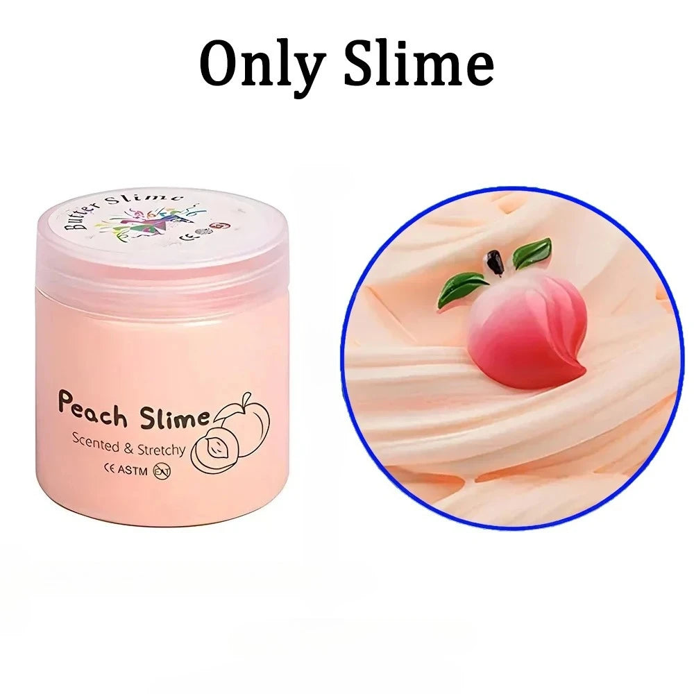 12 piece butter slime set, party gifts, prizes, puzzle toys, stress relief toy 50ml, birthday gifts for children boys and girls