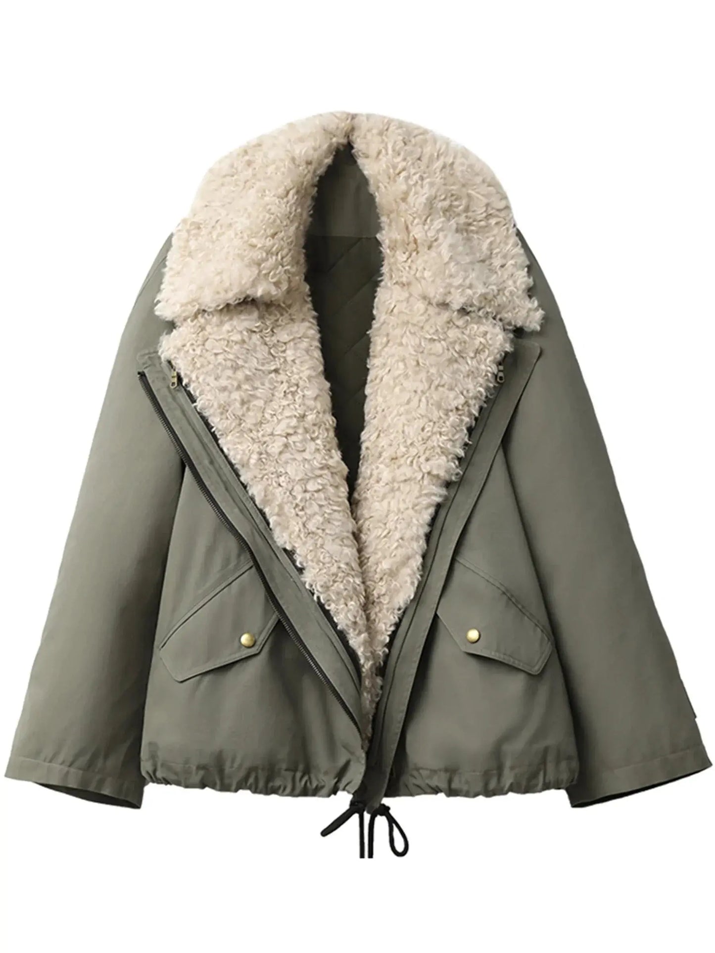 Thick Warm Loose Cotton Women's Jacket