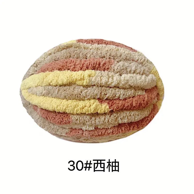 250g/Ball DIY Hand Knitting Chenille Yarn Thick Chunky Giant Yarn Cotton Thick Yarn for Scarf Cushion Handmade Crochet Hook Line