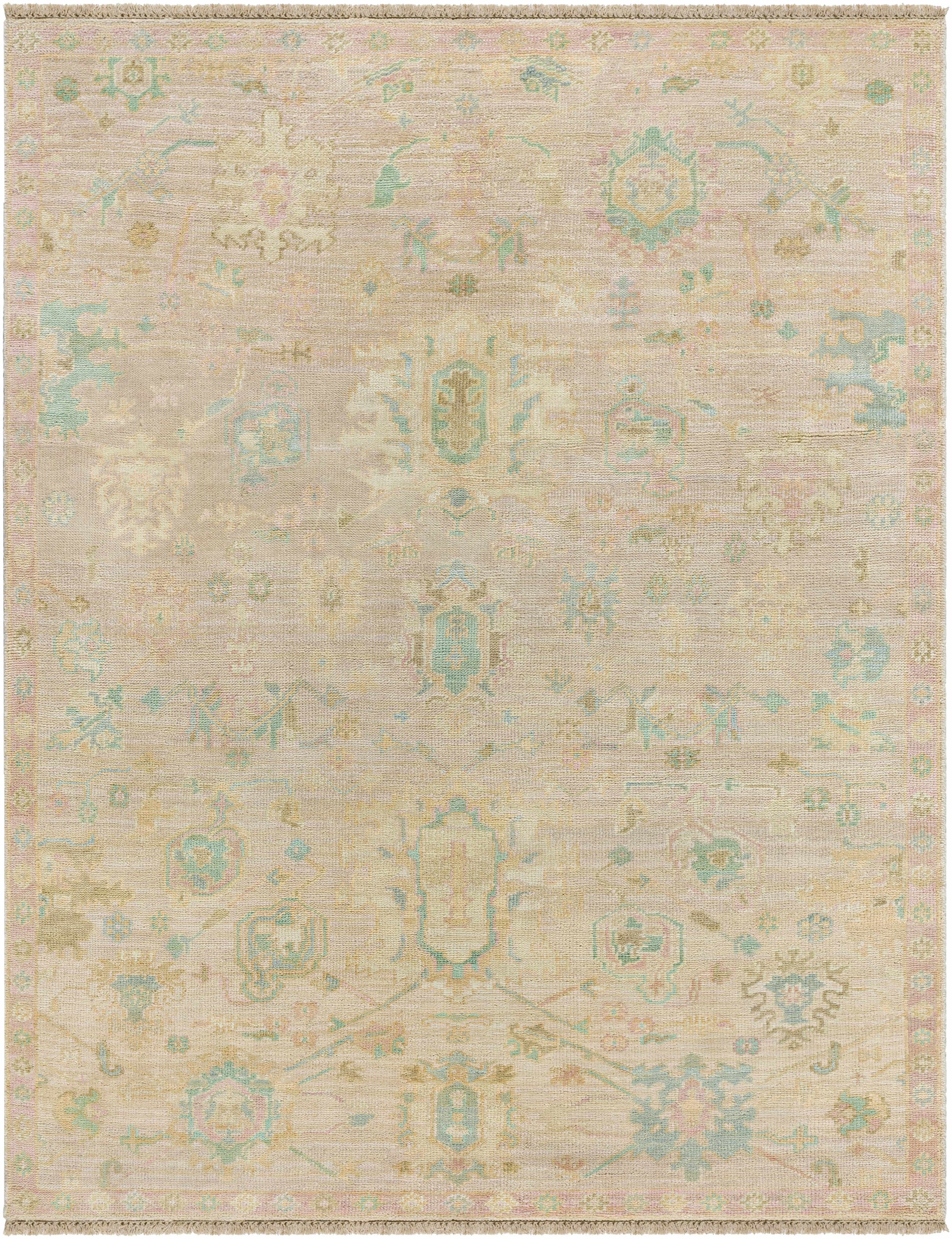 Beige Amiri Area Rug - Clearance-2