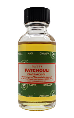 Satya Fragrance Oils - Patchouli - 30 mL Bottle (BNG) - Single