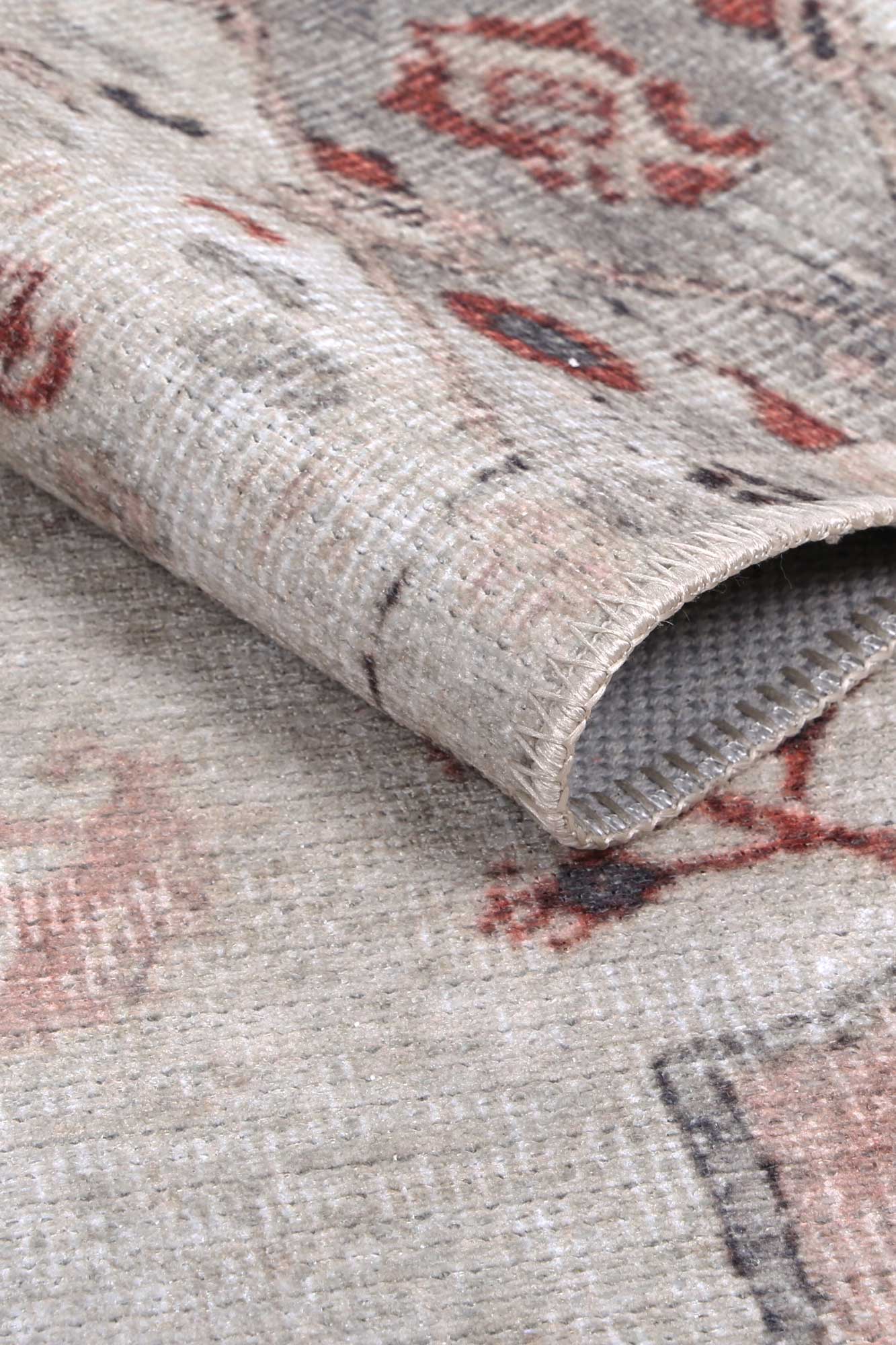 Sauville Modern Blush in Beige : Runner Rug-4