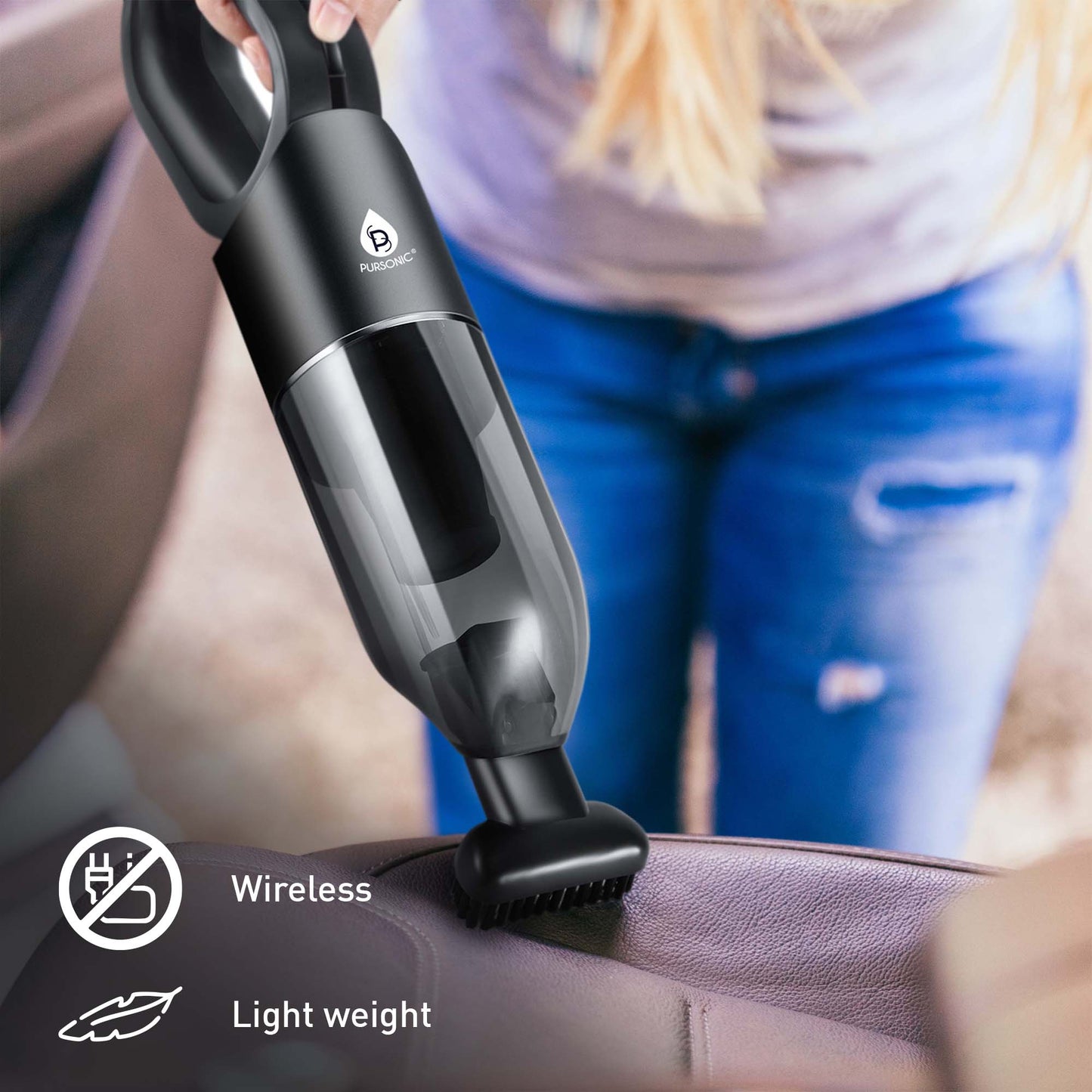 Pursonic The Ultimate Cleaning Duo – Portable Vacuum & Power Scrubber-1
