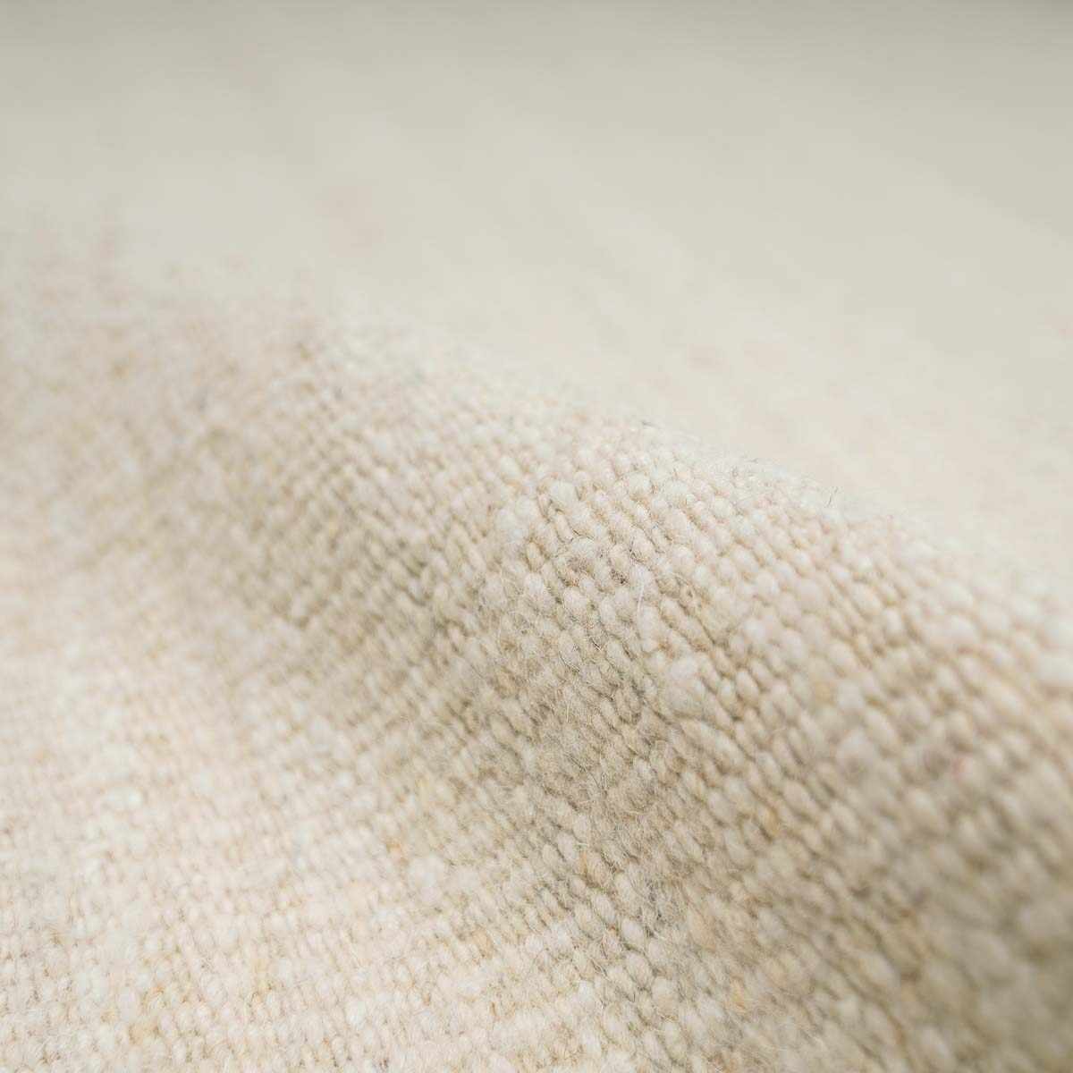 Ayumu Off White Hand Woven Wool Area Rug-3
