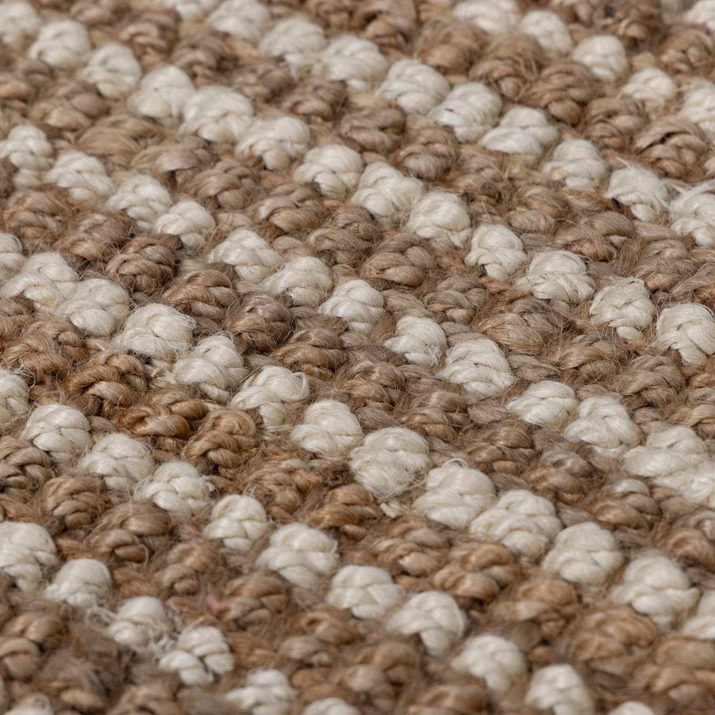 Ambel Tan&Brown Jute Rug-3