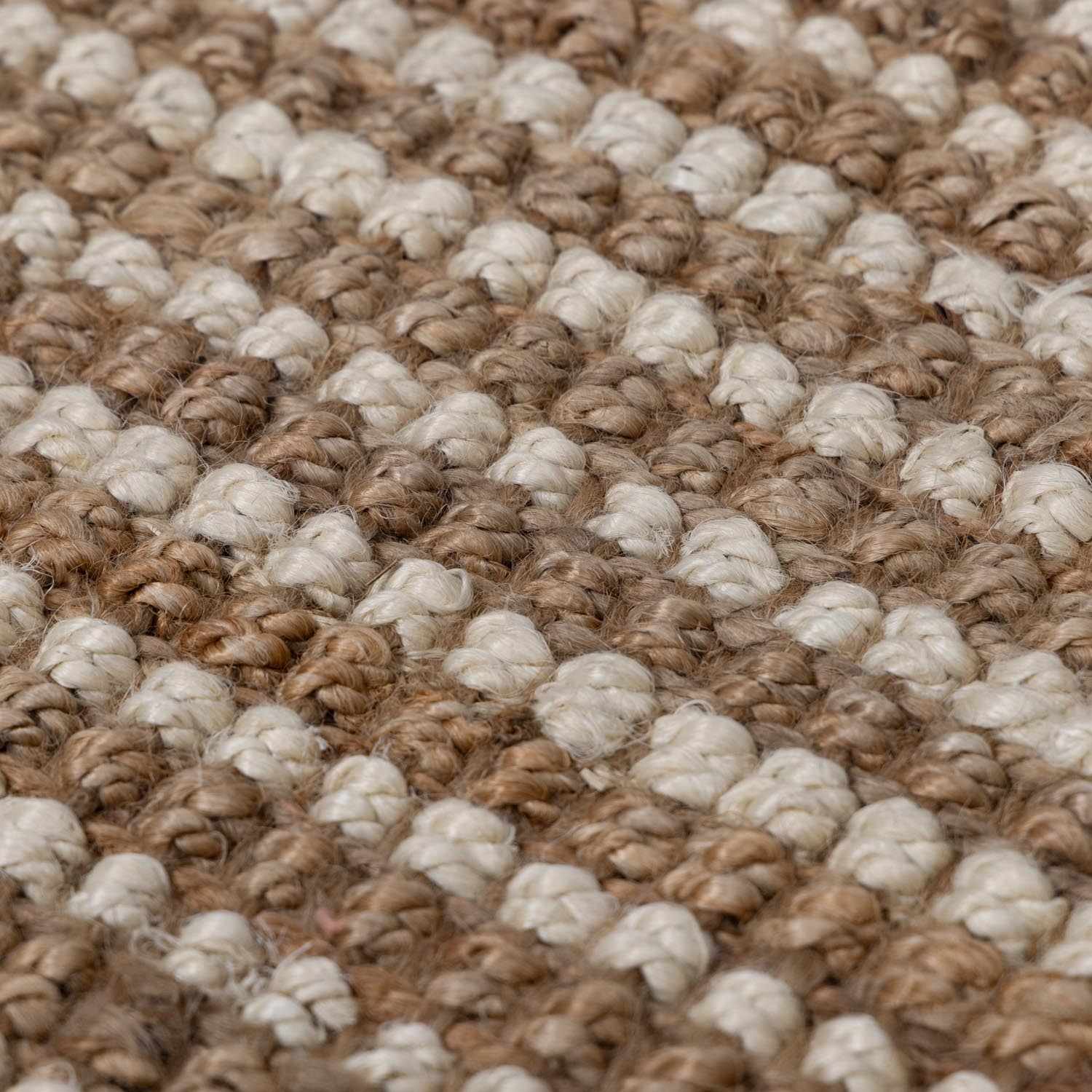 Ambel Tan&Brown Jute Rug-3