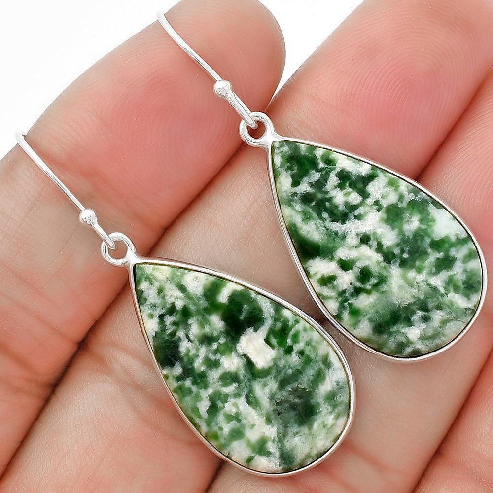 Natural Dioptase Earrings E-1001 SDE63321-0