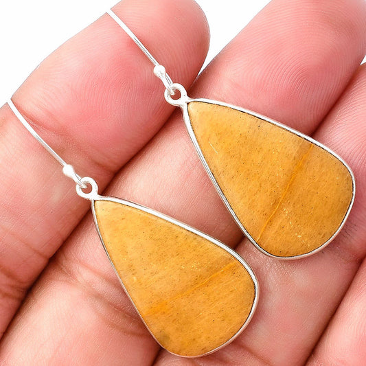 Natural Honey Aragonite Earrings E-1001 SDE75871-0