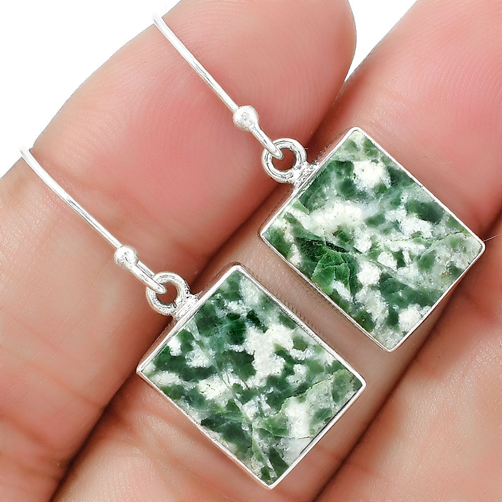 Natural Dioptase Earrings E-1001 SDE87538-0