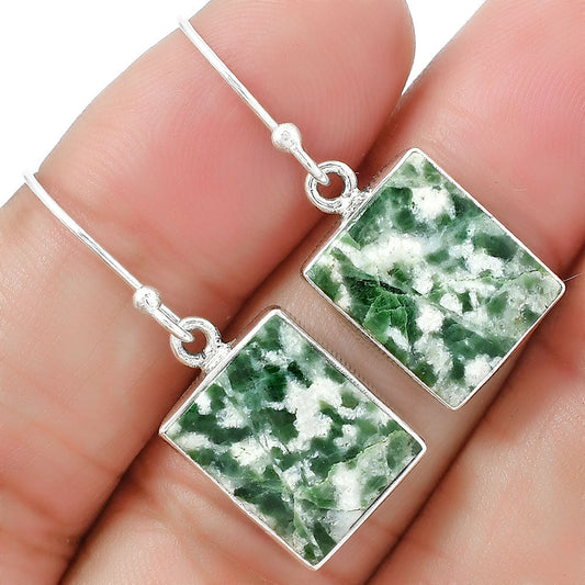 Natural Dioptase Earrings E-1001 SDE87538-0