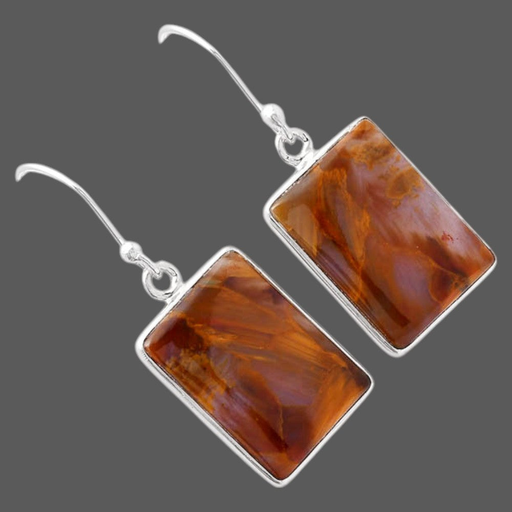 Natural Pietersite - Namibia Earrings E-1001 SDE87997-2