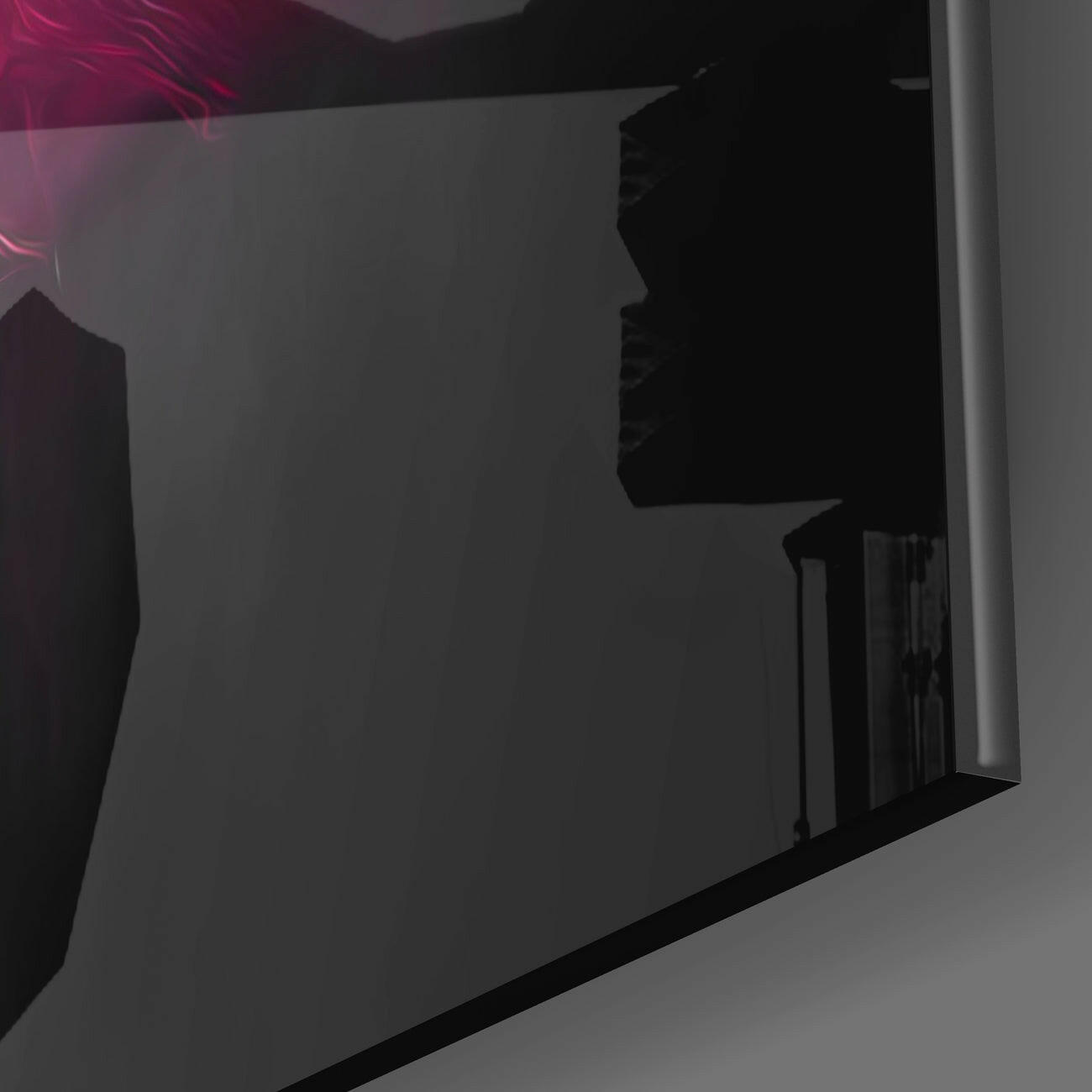 Me Flying Glass Wall Art  || Designer Collection