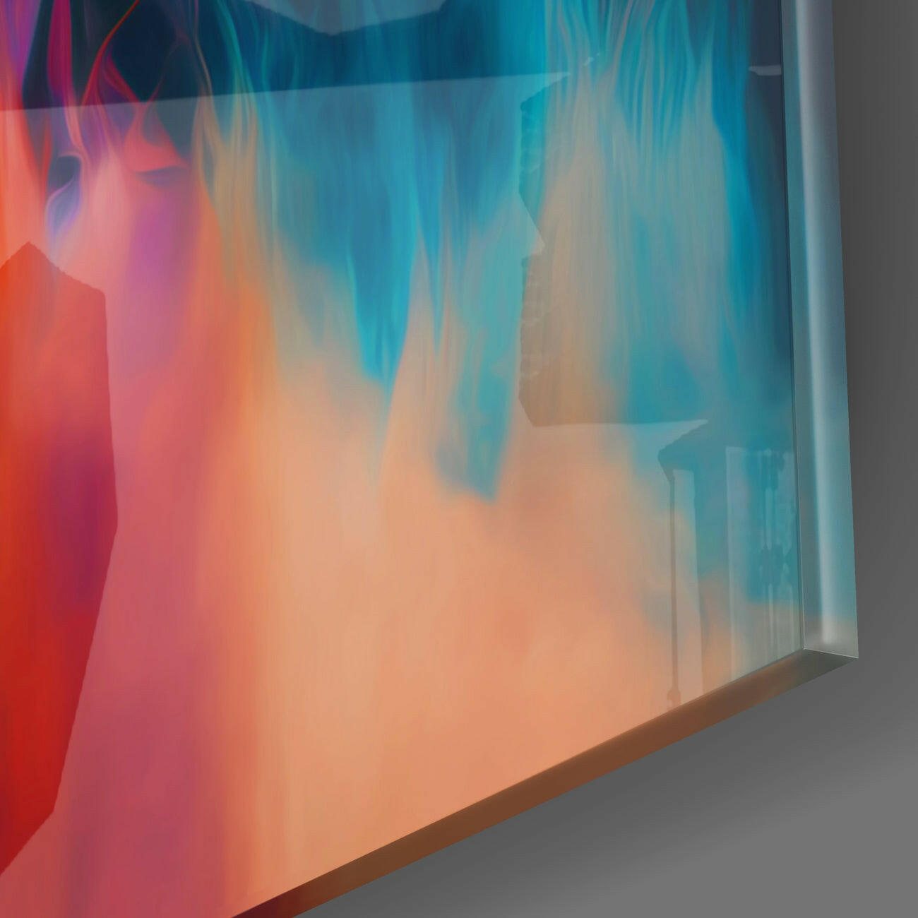 Smoked Thoughts Glass Wall Art  || Designer Collection
