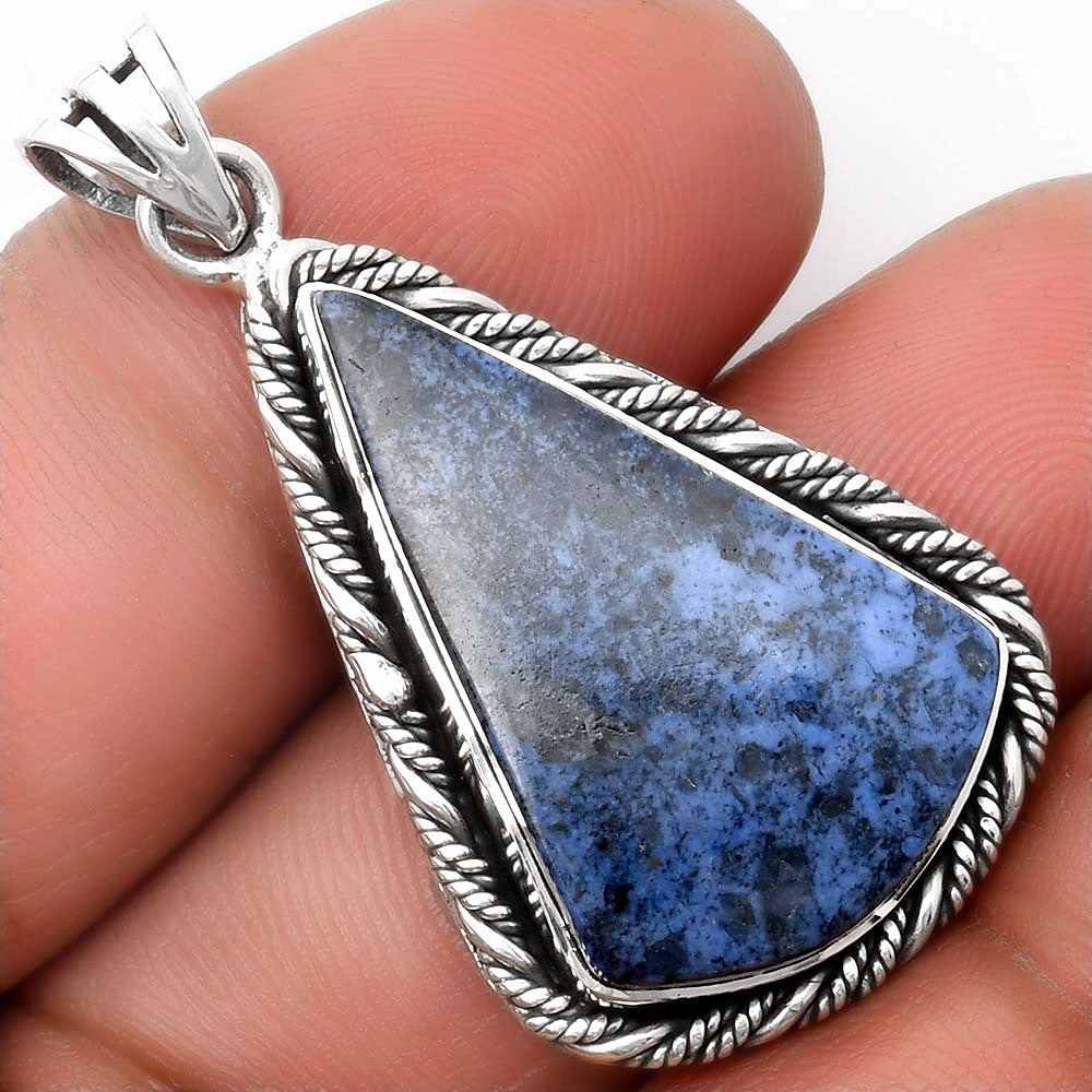 Natural Dumortierite Quartz Pendant P-1074 SDP108065-0