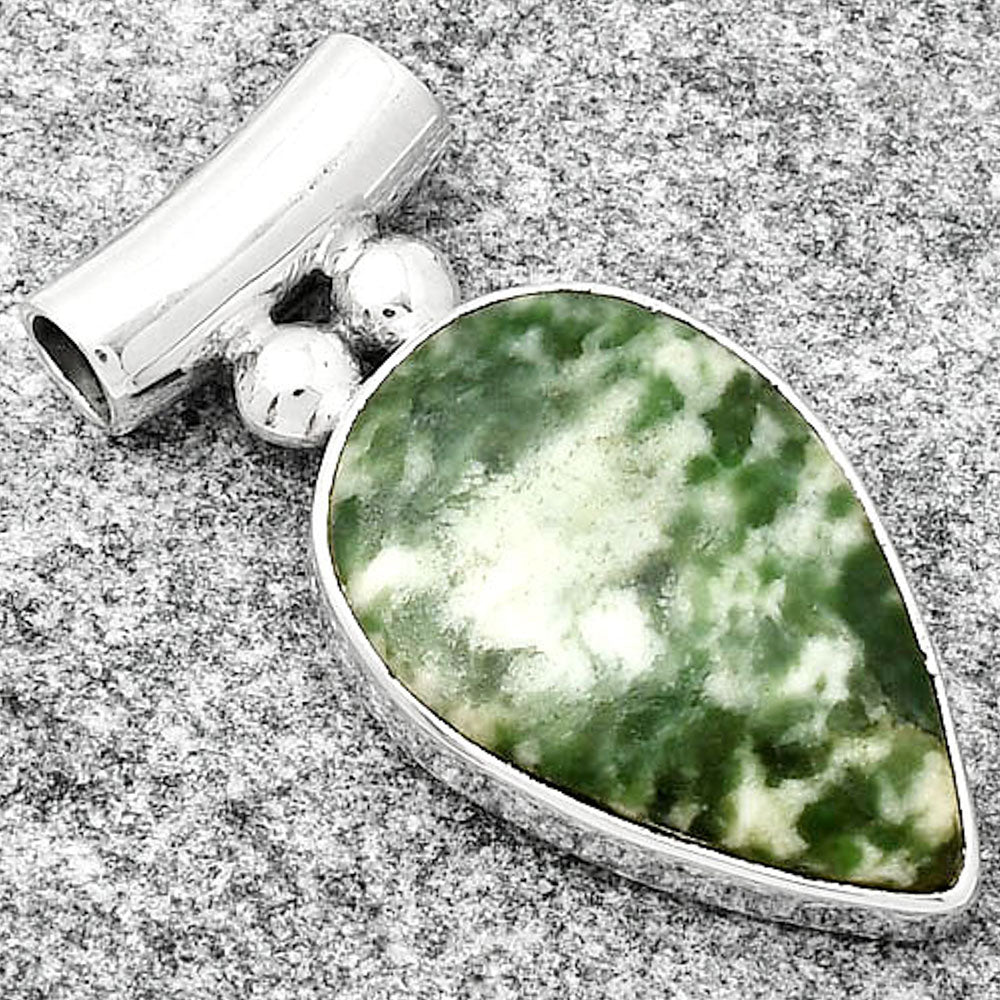 Natural Dioptase Pendant P-1259 SDP126561-2