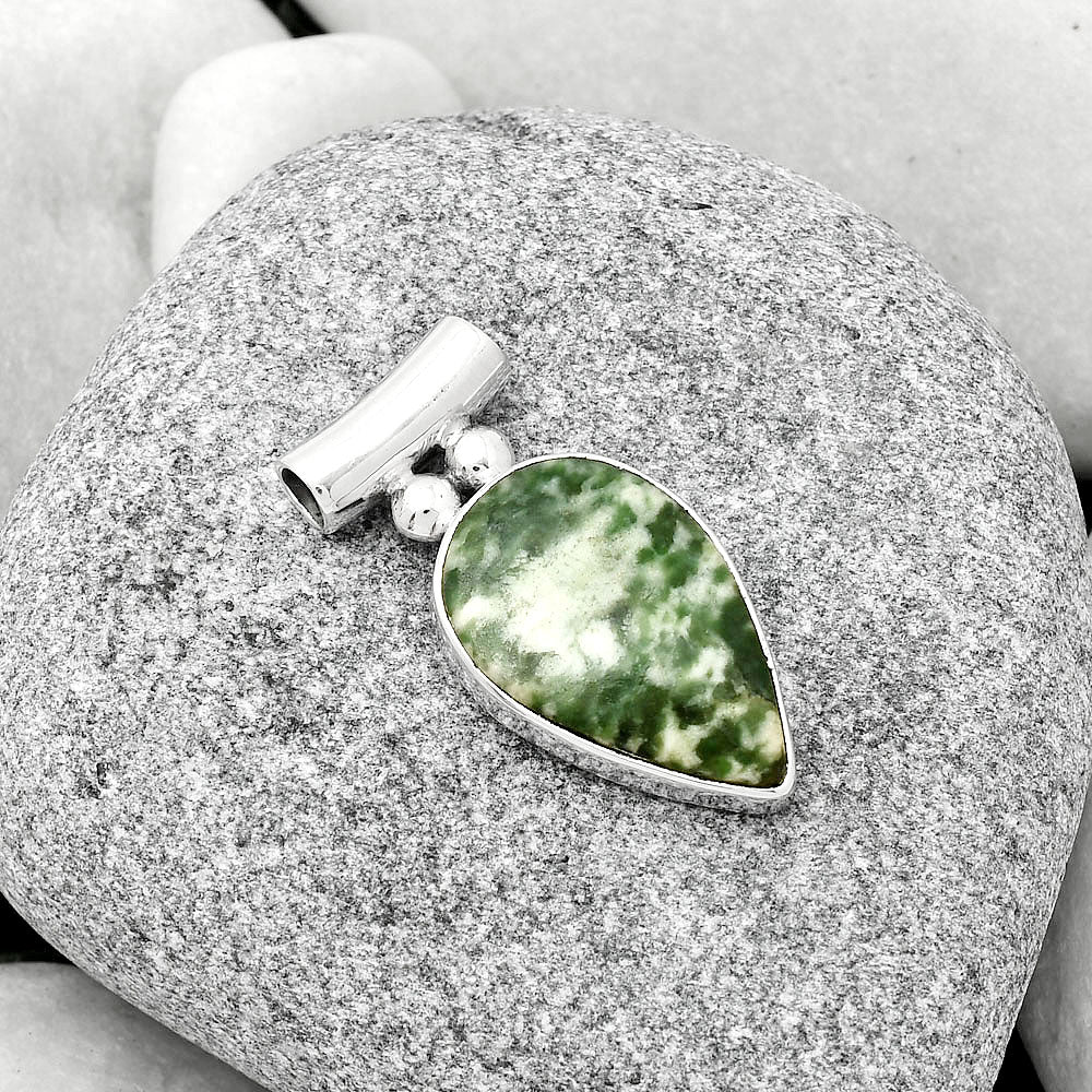 Natural Dioptase Pendant P-1259 SDP126561-1