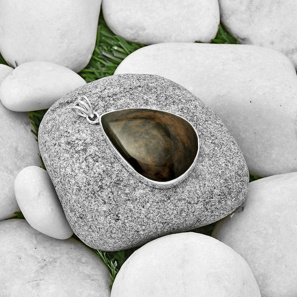 Natural Hypersthene - Canada Pendant P-1001 SDP128595-1