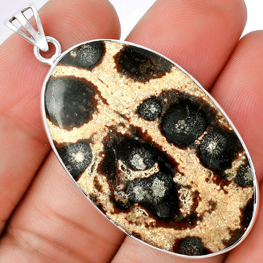 Natural Viper Skin Jasper Pendant P-1001 SDP128613-0