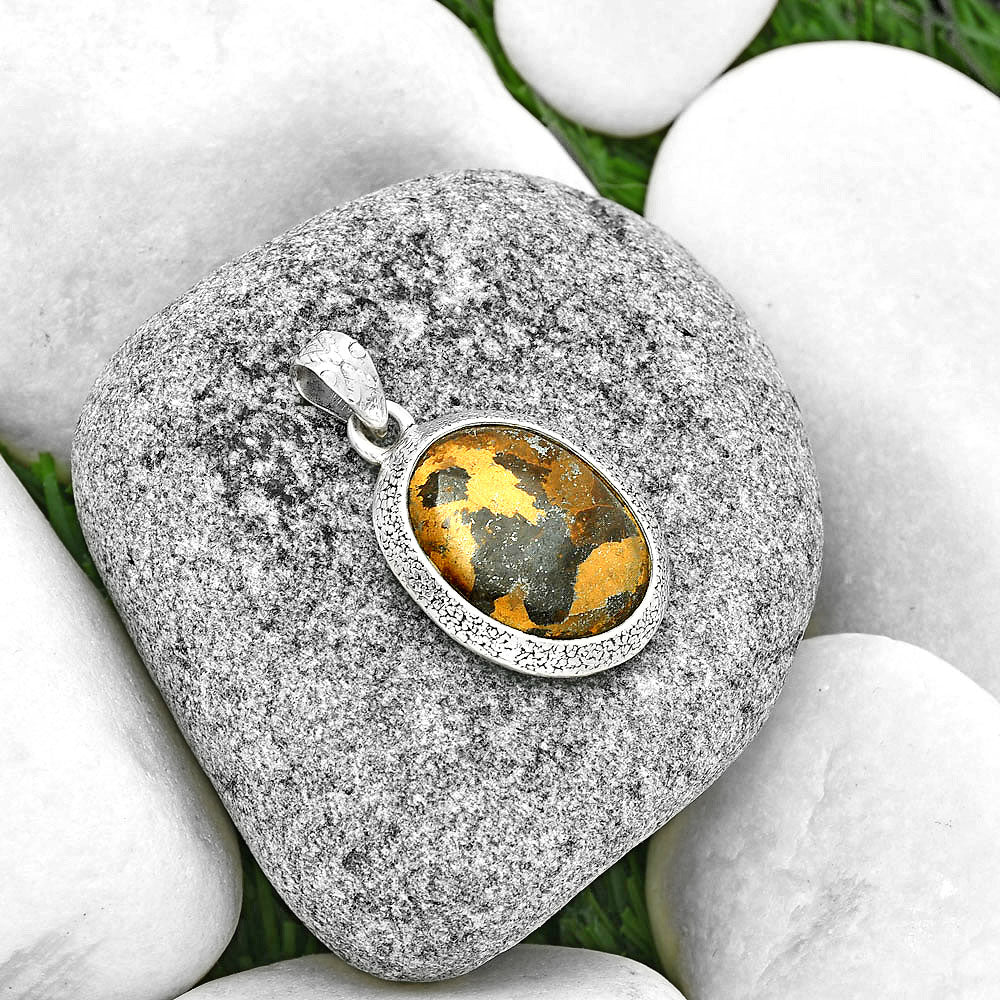 Natural Bronzite Pendant P-1538 SDP131695-1