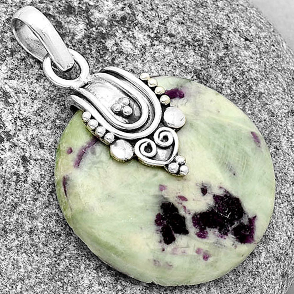 Natural Kammererite - Finland Pendant P-1313 SDP132878-2