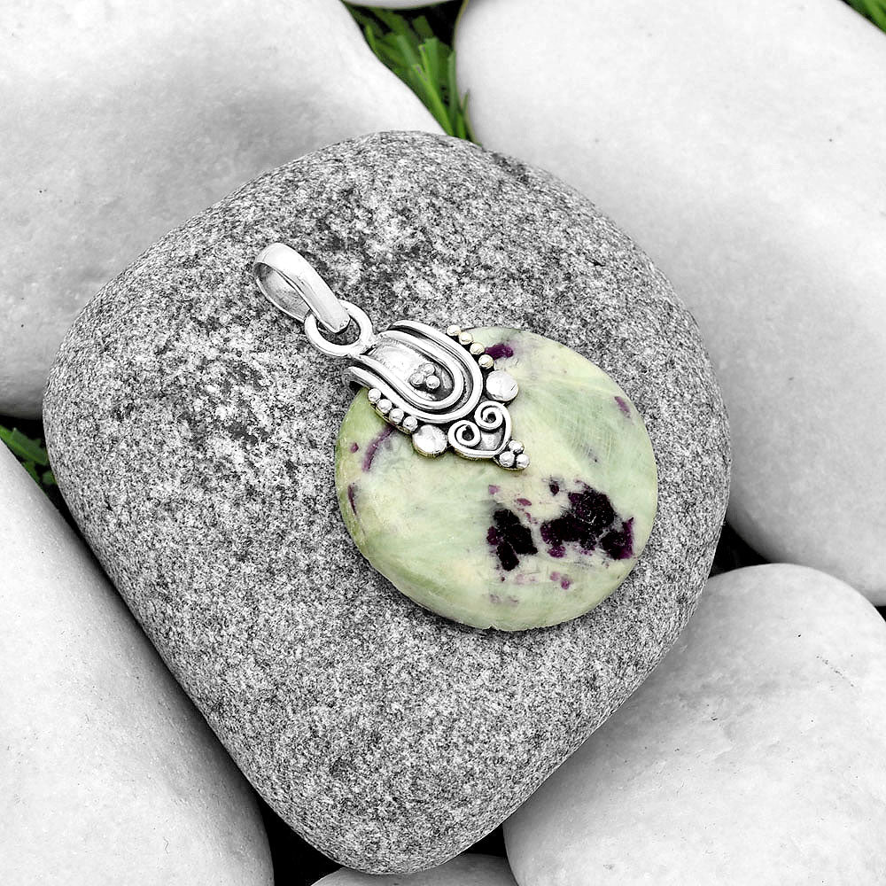 Natural Kammererite - Finland Pendant P-1313 SDP132878-1