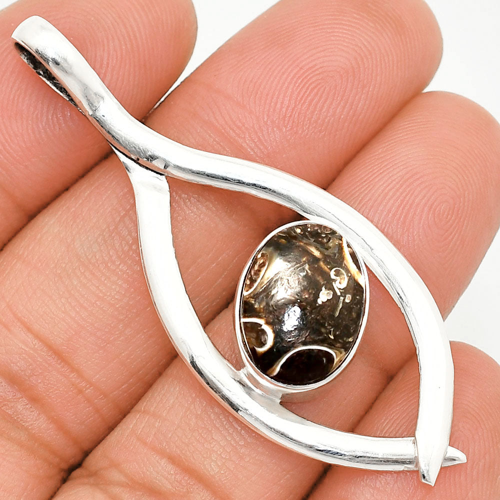 Natural Turtella Jasper - USA Pendant P-1384 SDP151144-0