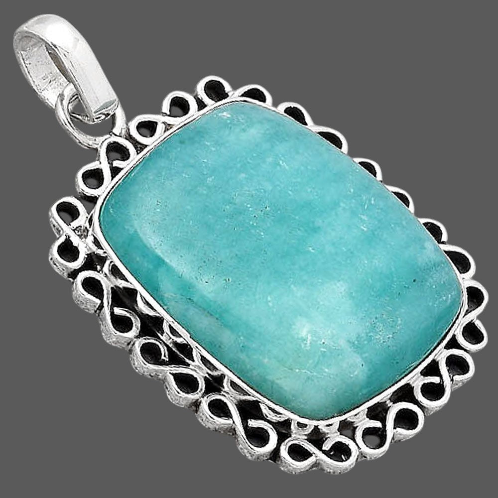 Natural Paraiba Amazonite Pendant P-1069 SDP154395-2