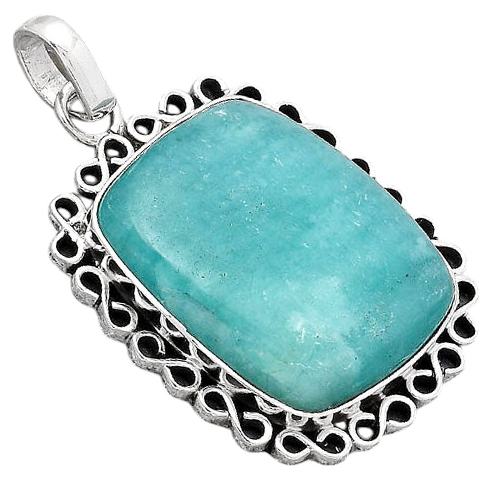Natural Paraiba Amazonite Pendant P-1069 SDP154395-1