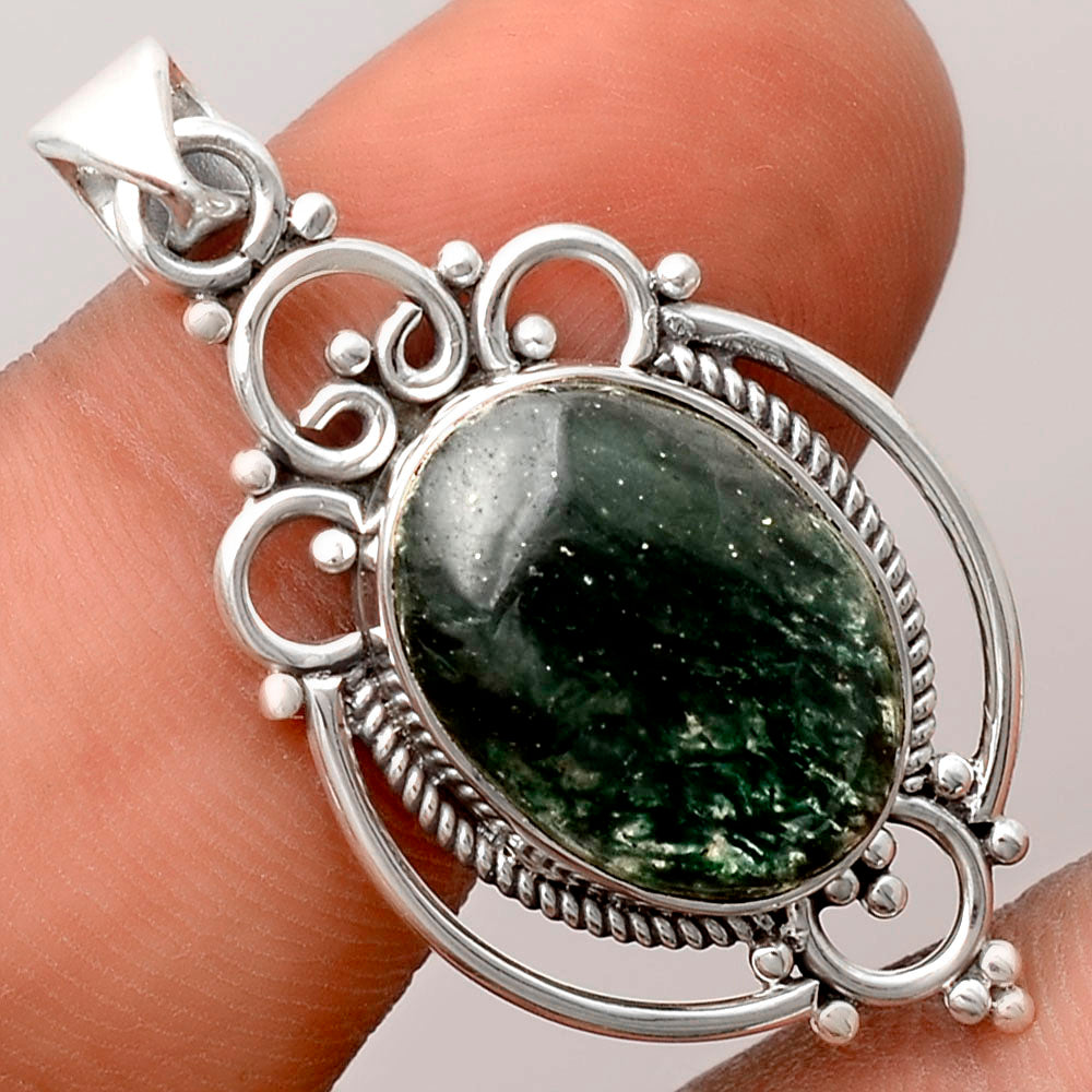 Natural Green Aventurine Pendant P-1569 SDP155809-0