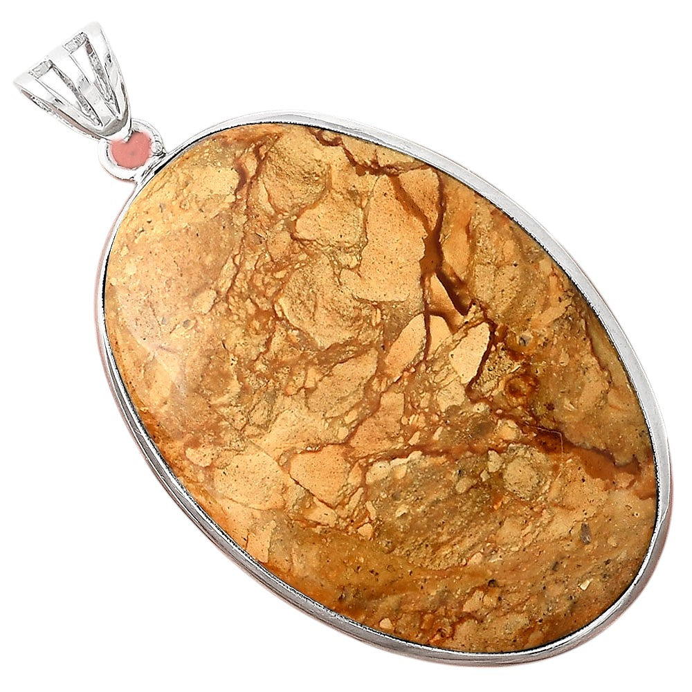 Natural Picture Jasper Pendant P-1001 SDP155979-1