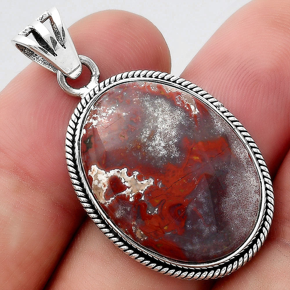 Natural Rare Cady Mountain Agate Pendant P-1056 SDP156180-0